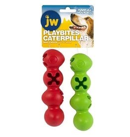 JW Pets Playbites Caterpillar 2pk
