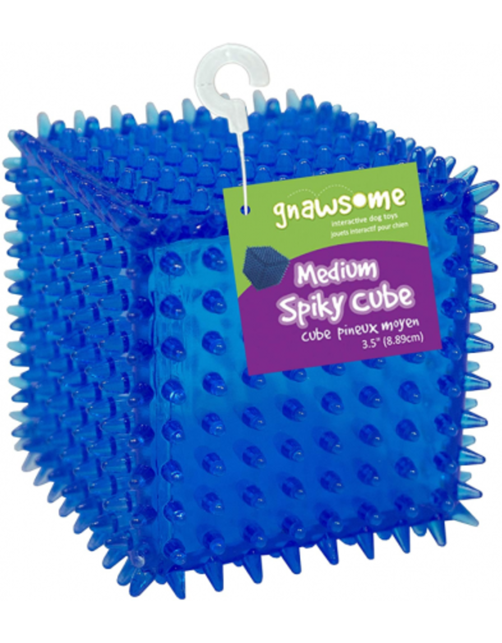 Royal Pet Spiky  Squeaker Cube 3.5"