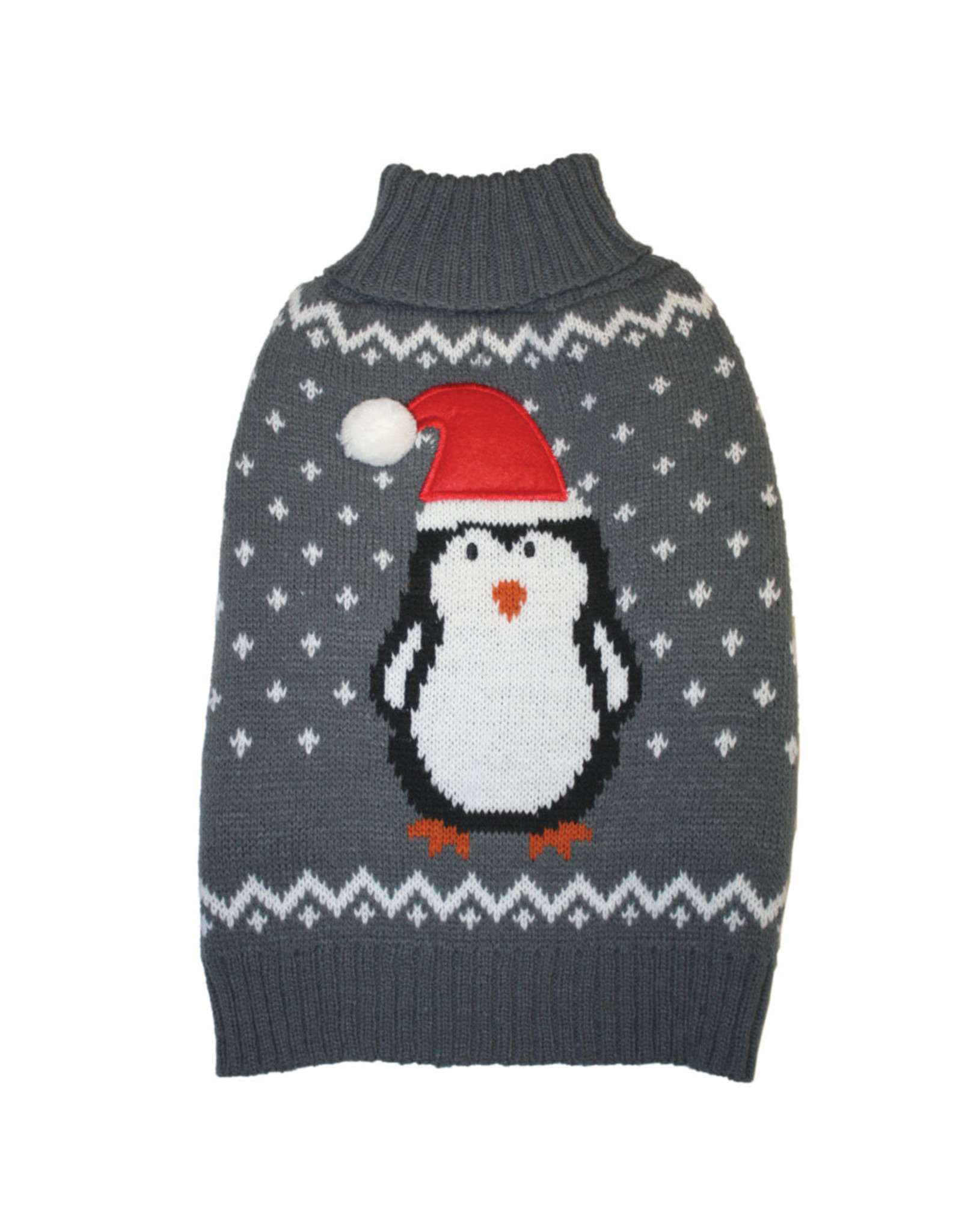 Spot - Ethical Pet Products Penguin Sweater Gray