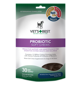 Vets Best Probiotic Soft Chews 30ct