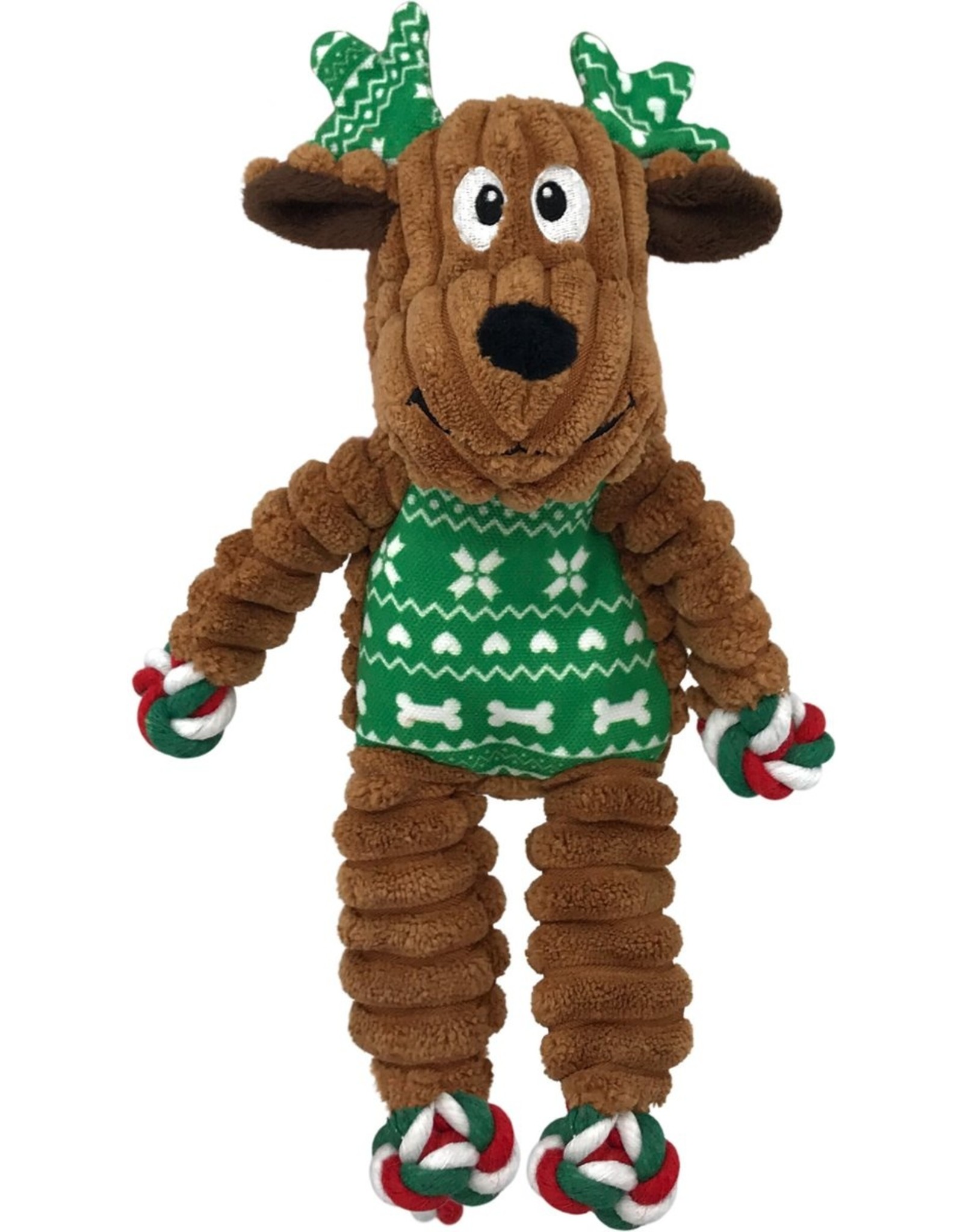Kong Holiday Floppy Knots Reindeer