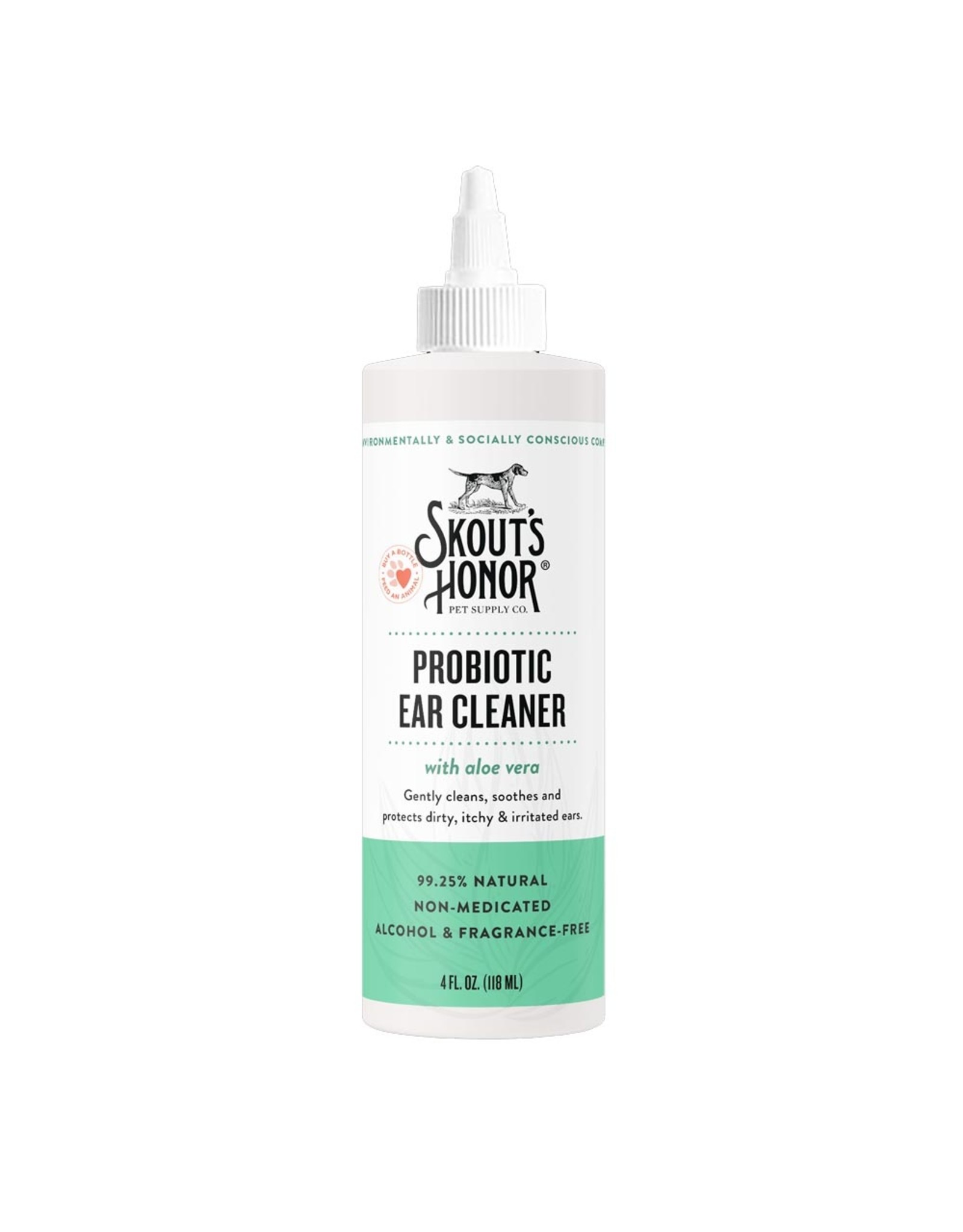 Skout's Honor Probiotic Ear Cleaner for Dogs 4oz
