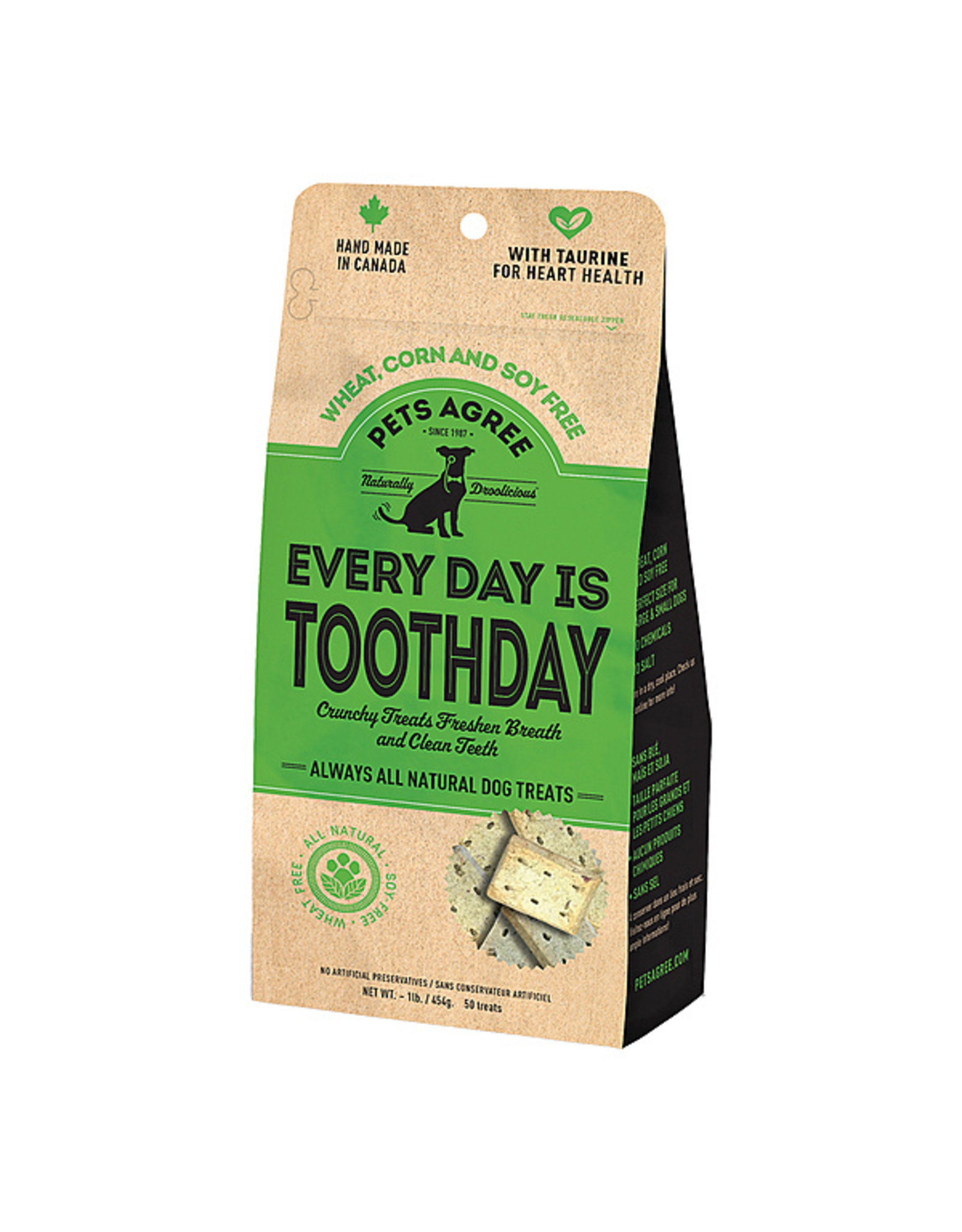 Pets Agree Everyday Is Tooth Day Grain Free 1LB