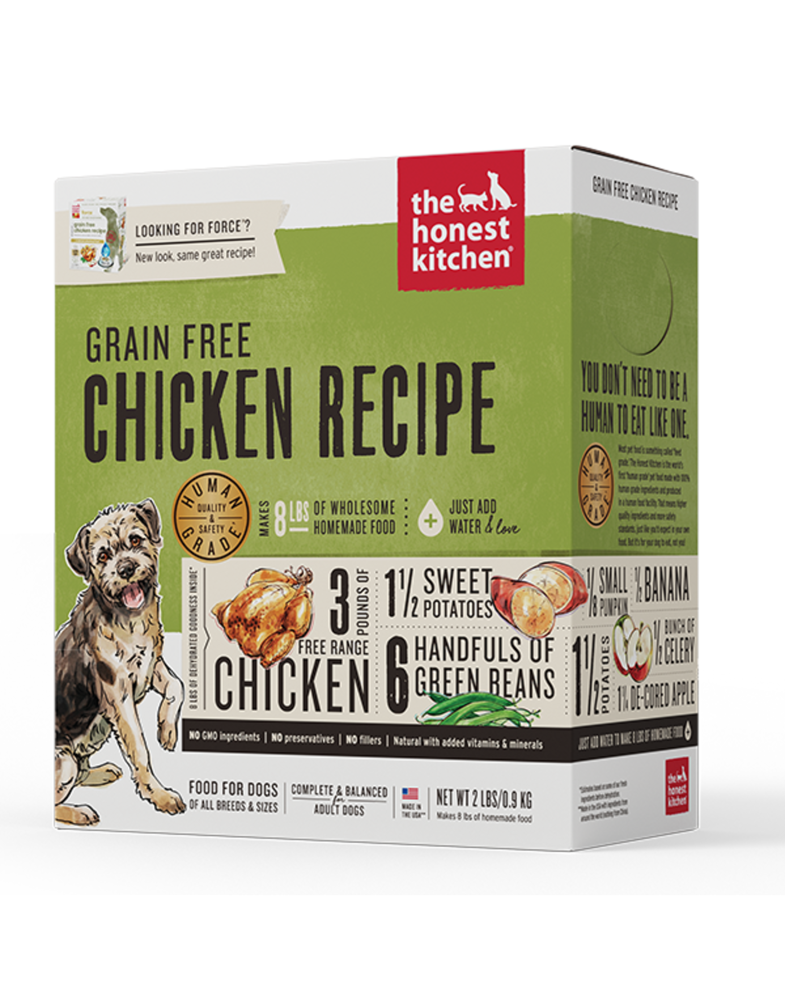 The Honest Kitchen Dog Dehydrated GF Chicken 2 lb