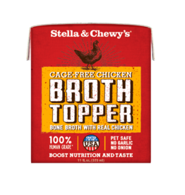 Stella & Chewy's Dog Broth Topper Cage-Free Chicken 11 oz