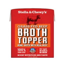 Stella & Chewy's Dog Broth Topper Grass-Fed Beef 11 oz