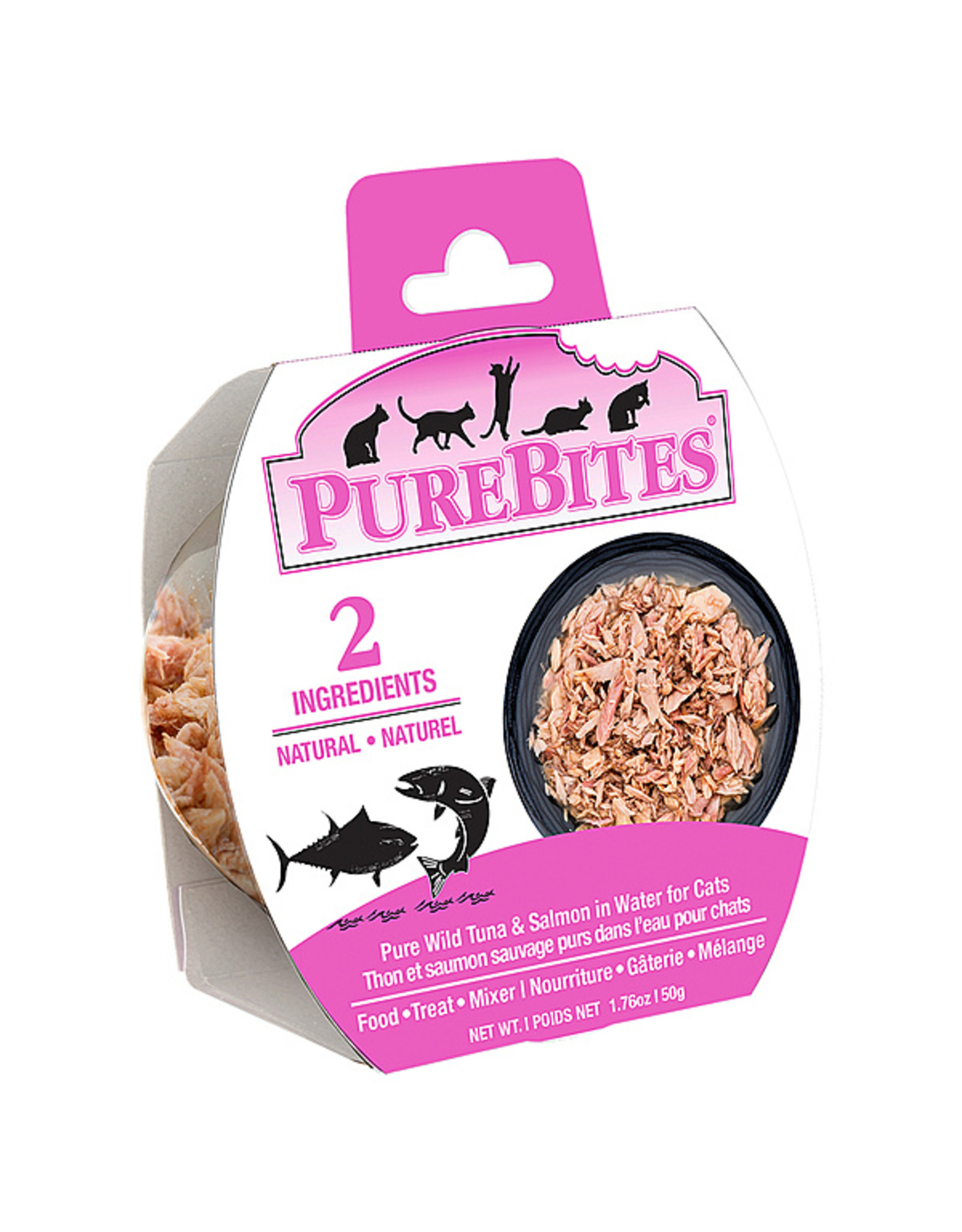 Pure Bites Skipjack Tuna  & Alaskan Salmon 50GM | Cat