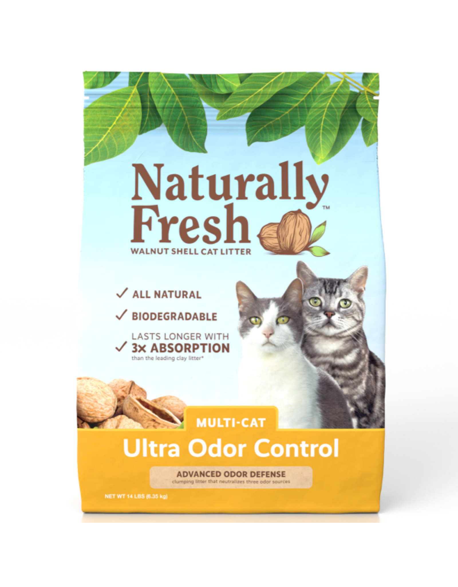 Naturally Fresh Walnut Shell Cat Litter