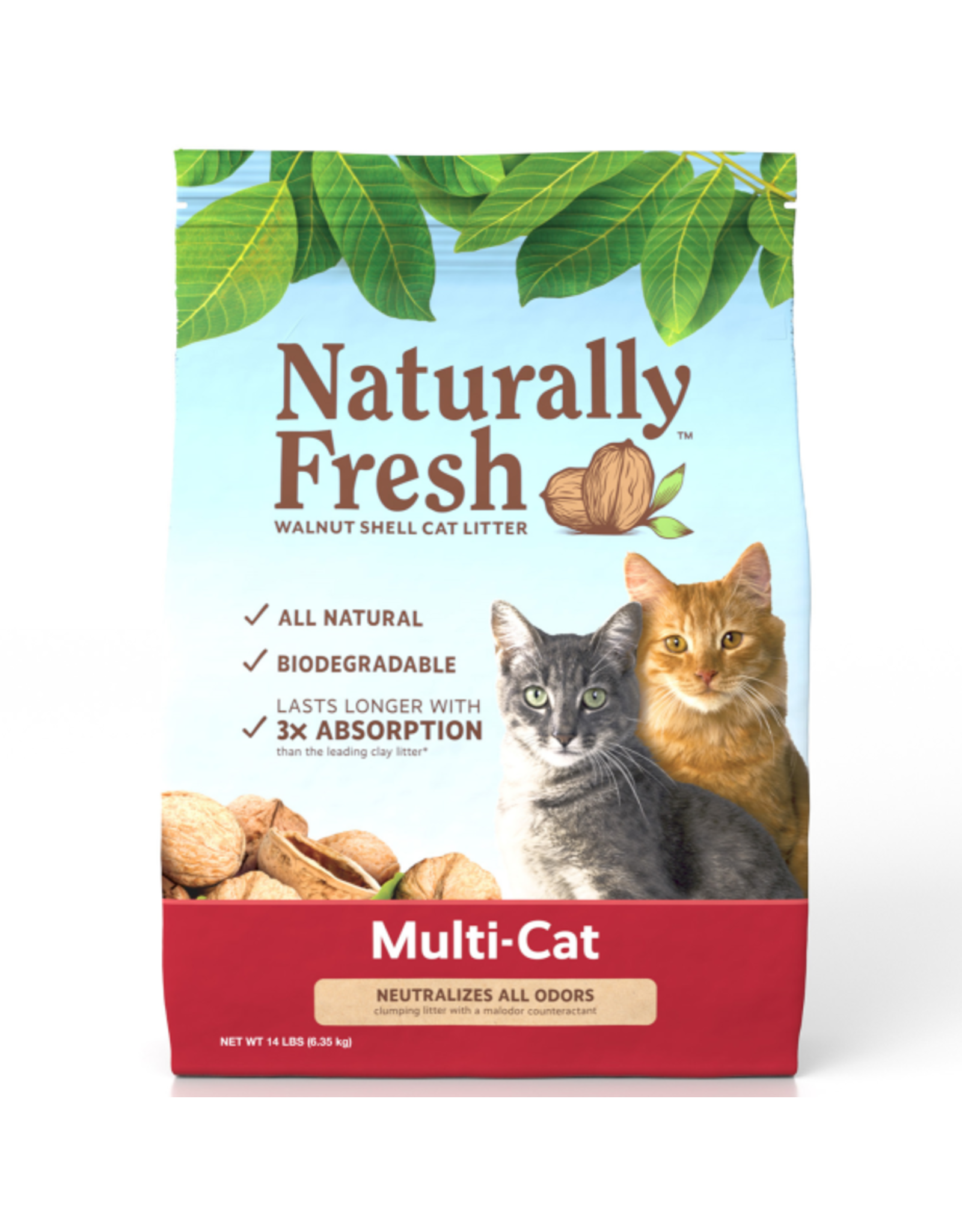 Naturally Fresh Walnut Shell Cat Litter