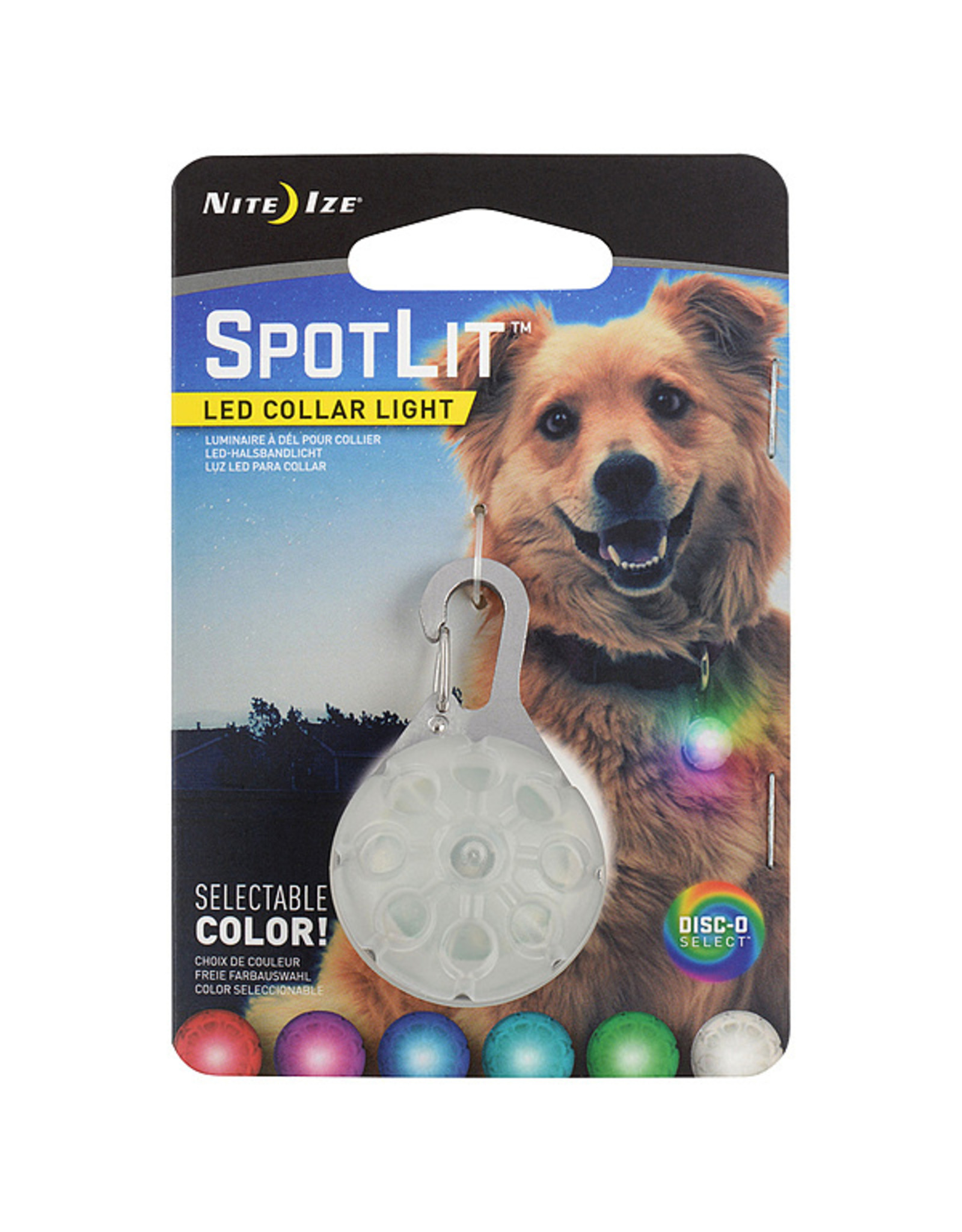 Nite Ize SpotLit LED Collar Light Disc-O Select
