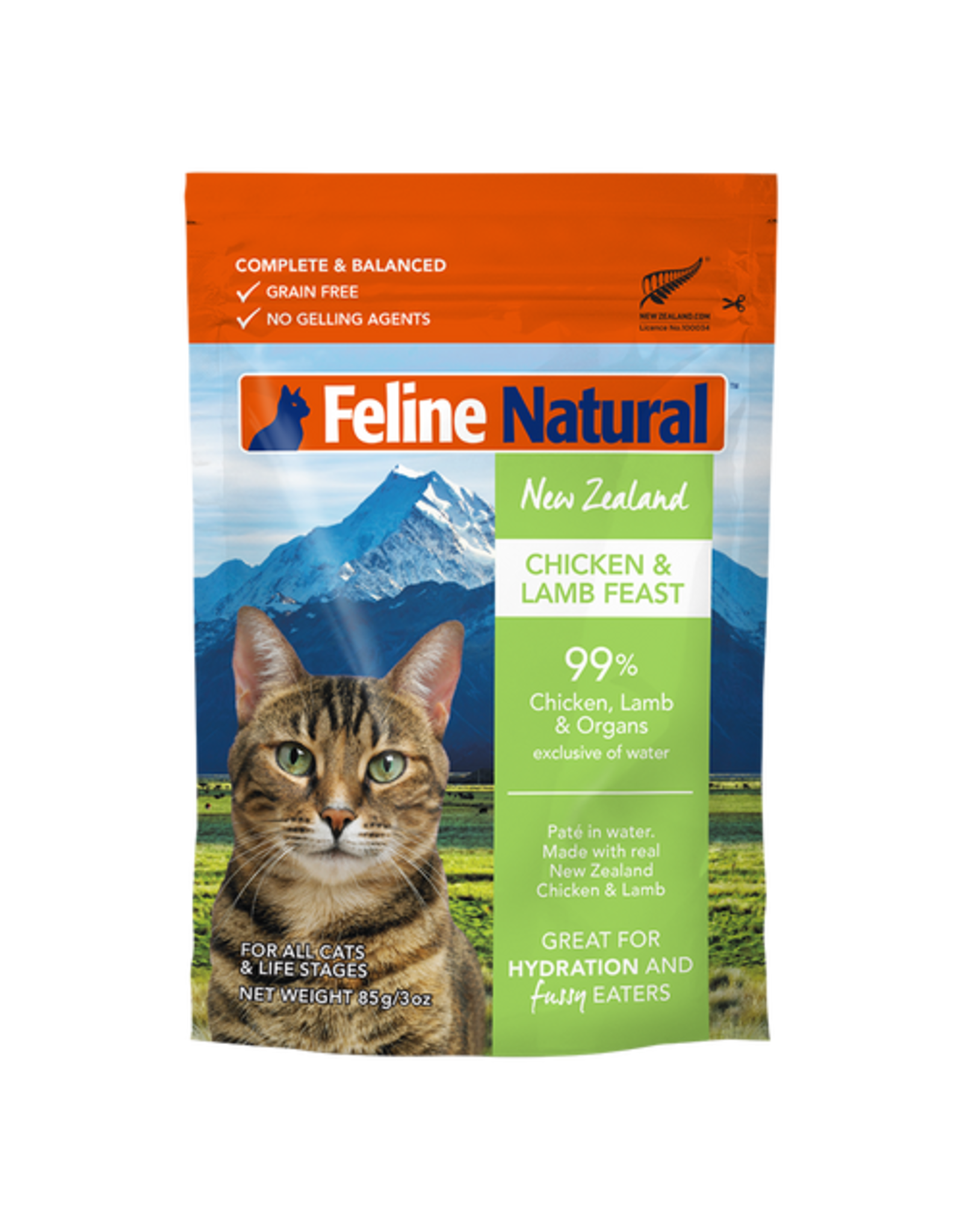 Feline Fresh Feline - Chicken & Lamb Feast Pouch 85g