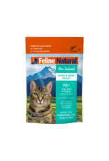 Feline Natural Feline - Hoki & Beef Feast Pouch 85g