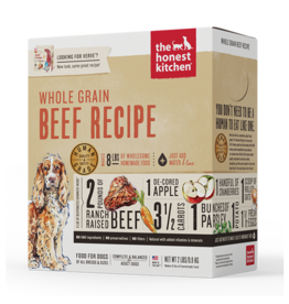 The Honest Kitchen Dog Dehydrated Whole Grain Beef 2 lb