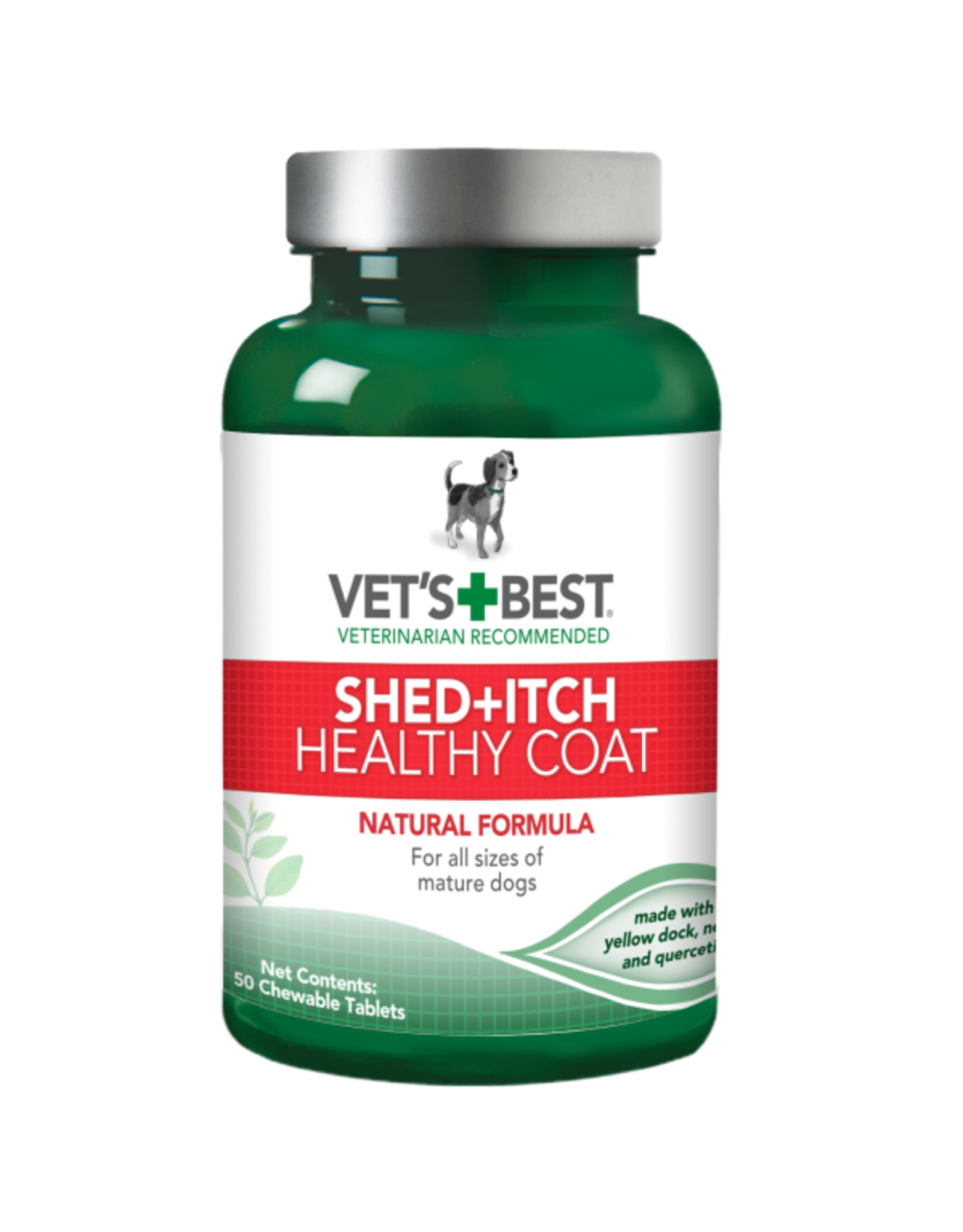 Vets Best Healthy Coat Shed Itch 50 Tab