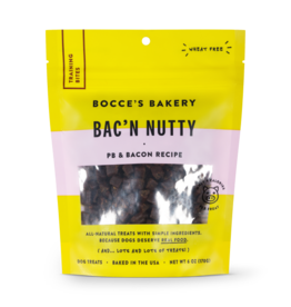 Bocce's Bakery Training Bites Bac'N Nutty 6 oz.