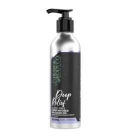 Hemp & Body Co. Deep Relief Massage Oil 180ML