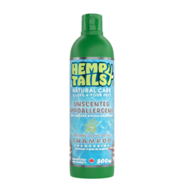 Hemp4Tails Natural Shampoo 500ML Unscented Hypoallergenic