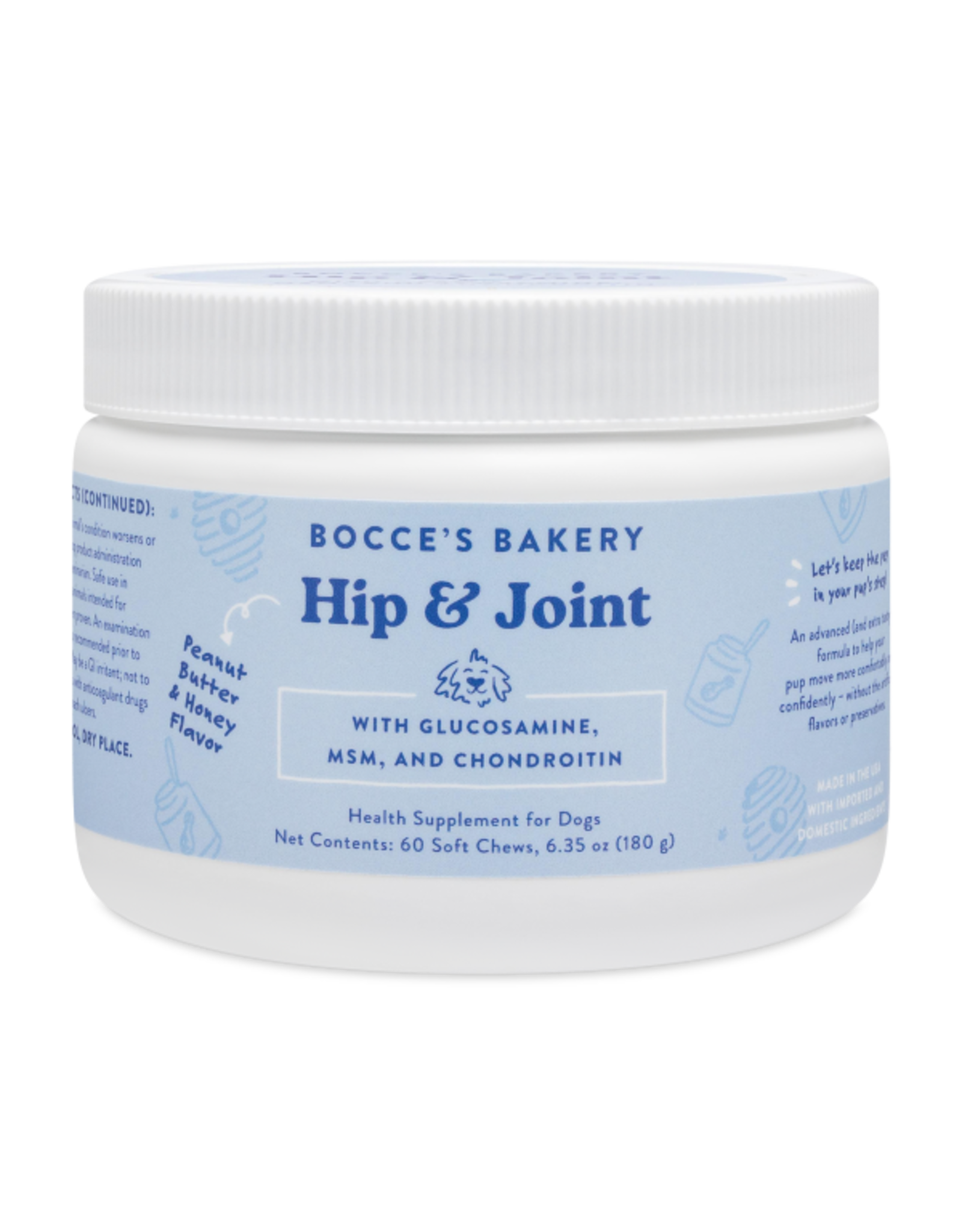 Bocce's Bakery Dog Supplement - Hip & Joint 6.35oz