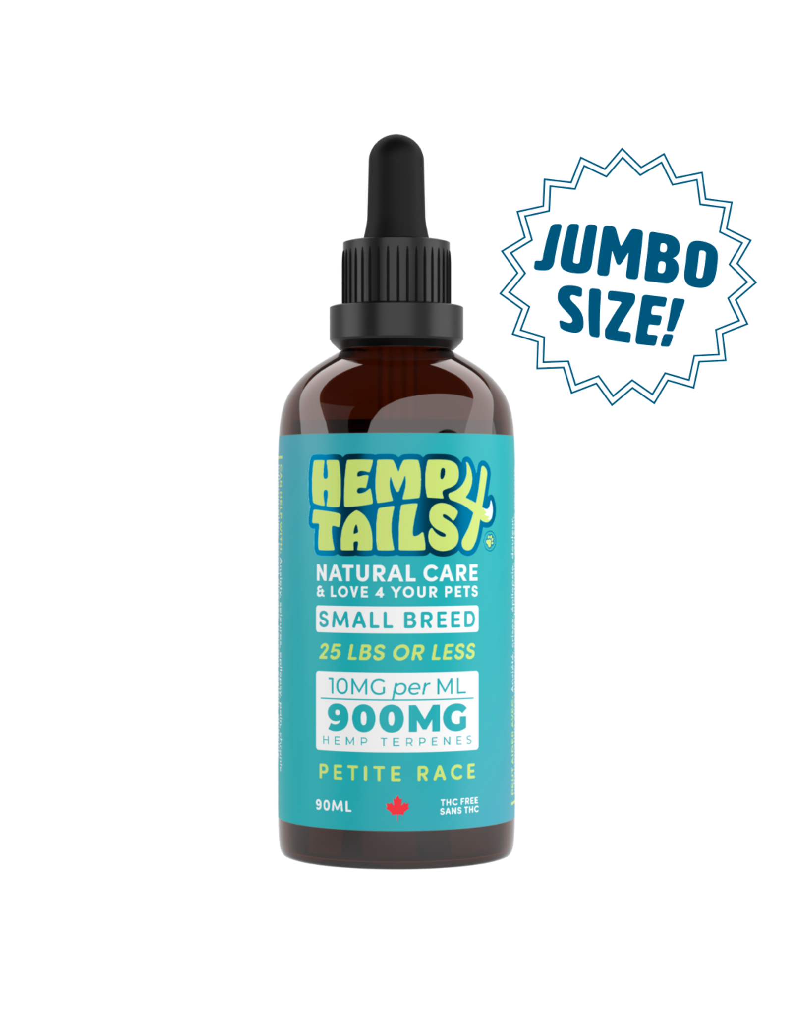 Hemp4Tails JUMBO Small Breed - 90ml - 900MG