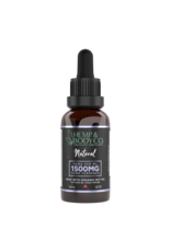 Hemp & Body Co. Natural Tincture  (MCT Oil) - 30ml - 1500MG Hemp & Body Co. Natural Tincture  (MCT Oil) - 30ml - 1500MG