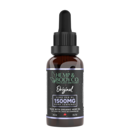 Hemp & Body Co. Original Tincture  30ml – 1500MG