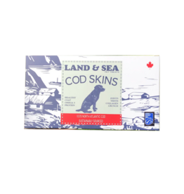 Land & Sea Cod Skin Quality Cuts Treat Box