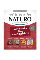 Naturo Dog Trays - Adult Lamb & Rice with Veg 400g