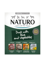 Naturo Dog Trays - Adult Duck & Rice with Veg 400g