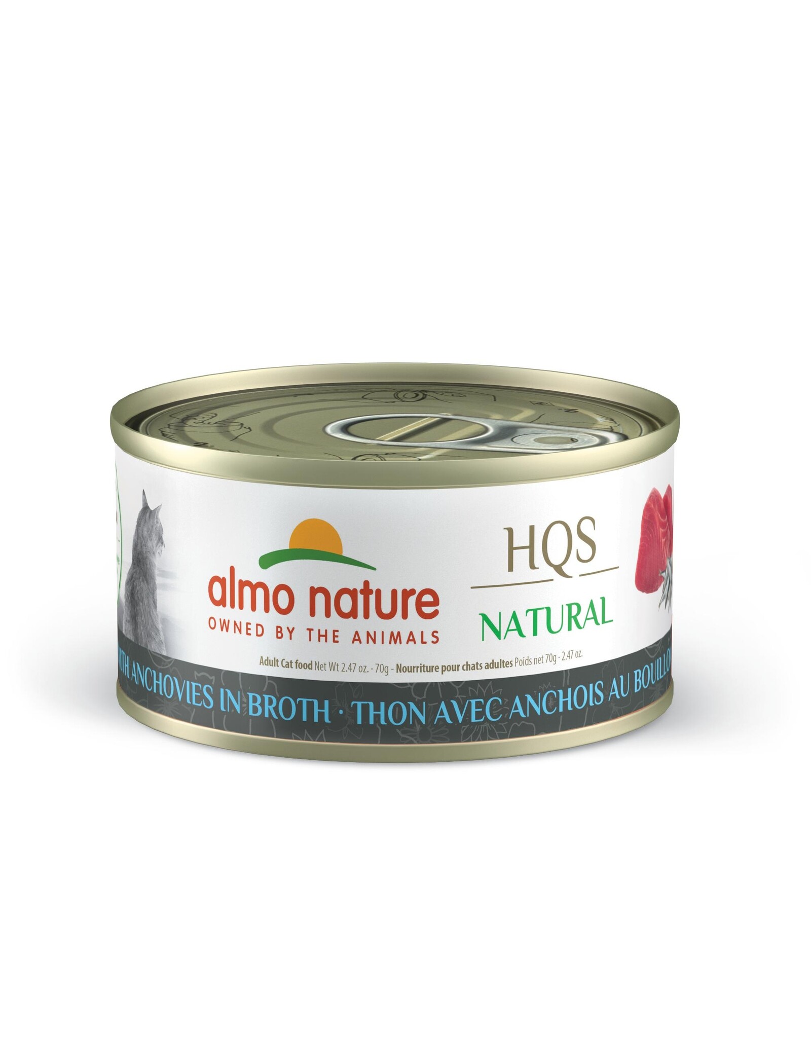 Almo Nature Tuna with Anchovies in Broth 70GM | Cat