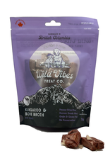 Wild Vibes Treat Co. Kangaroo & Bone Broth Treats 75g
