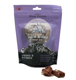 Wild Vibes Treat Co. Kangaroo & Bone Broth Treats 58g