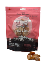 Wild Vibes Treat Co. Salmon & Bone Broth Treats 75g