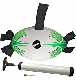 Spot - Ethical Pet Products Football With Ez-Tabs Interactive Dog Toy