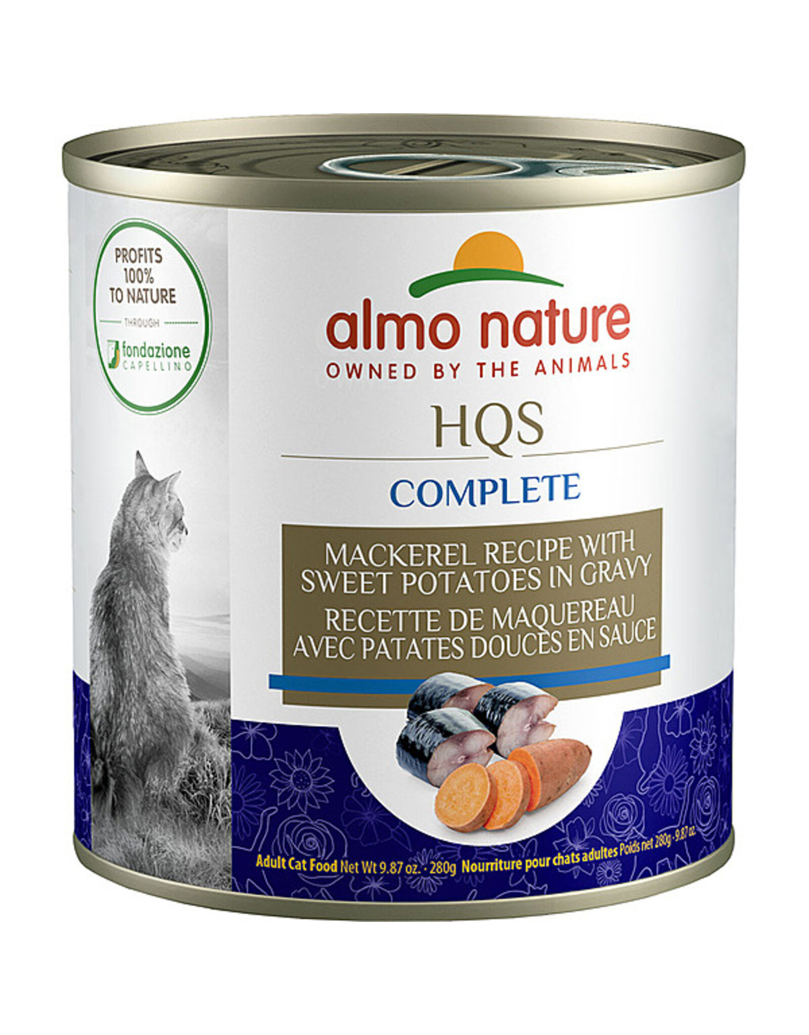 Almo Nature Mackerel w/ Sweet Potato in Gravy 280GM | Cat