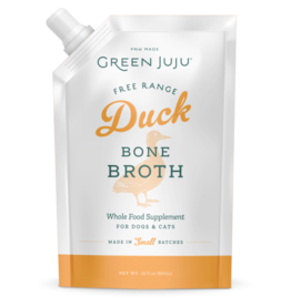 Green JuJu Dog/Cat Bone Broth Duck 20oz