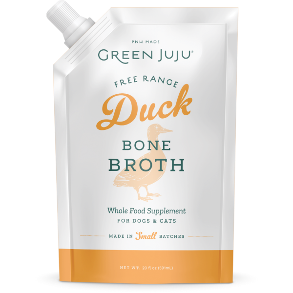 Duck bone broth for clearance dogs