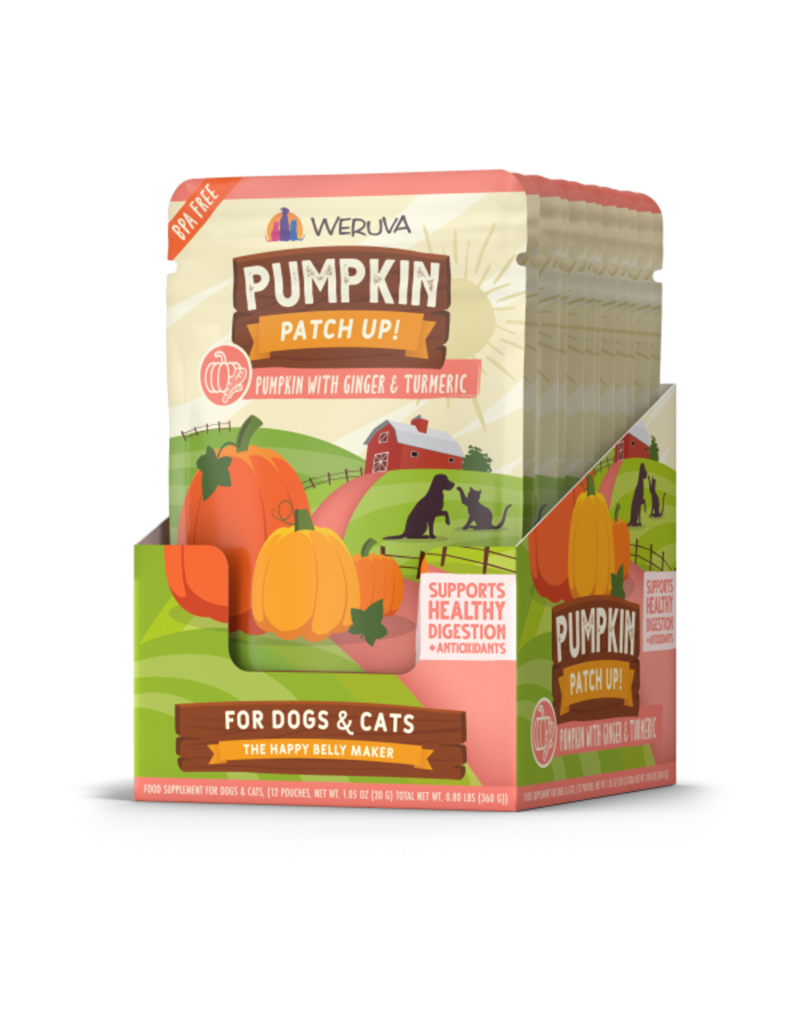 Weruva Cat/Dog Pumpkin Patch Up w Ginger&Turmric 1.05oz