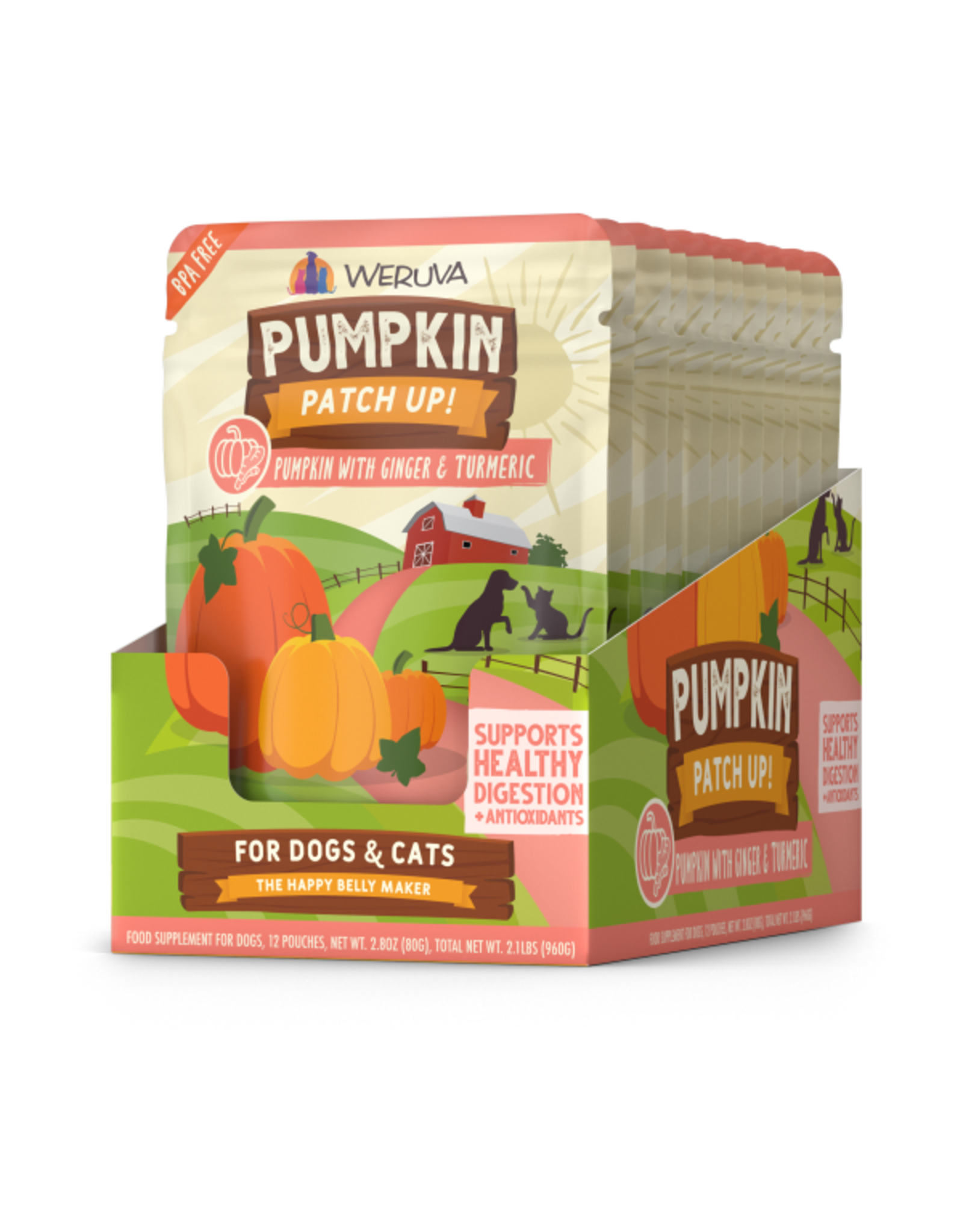 Cat/Dog Pumpkin Patch Up w Gngr&Turmric 2.8oz