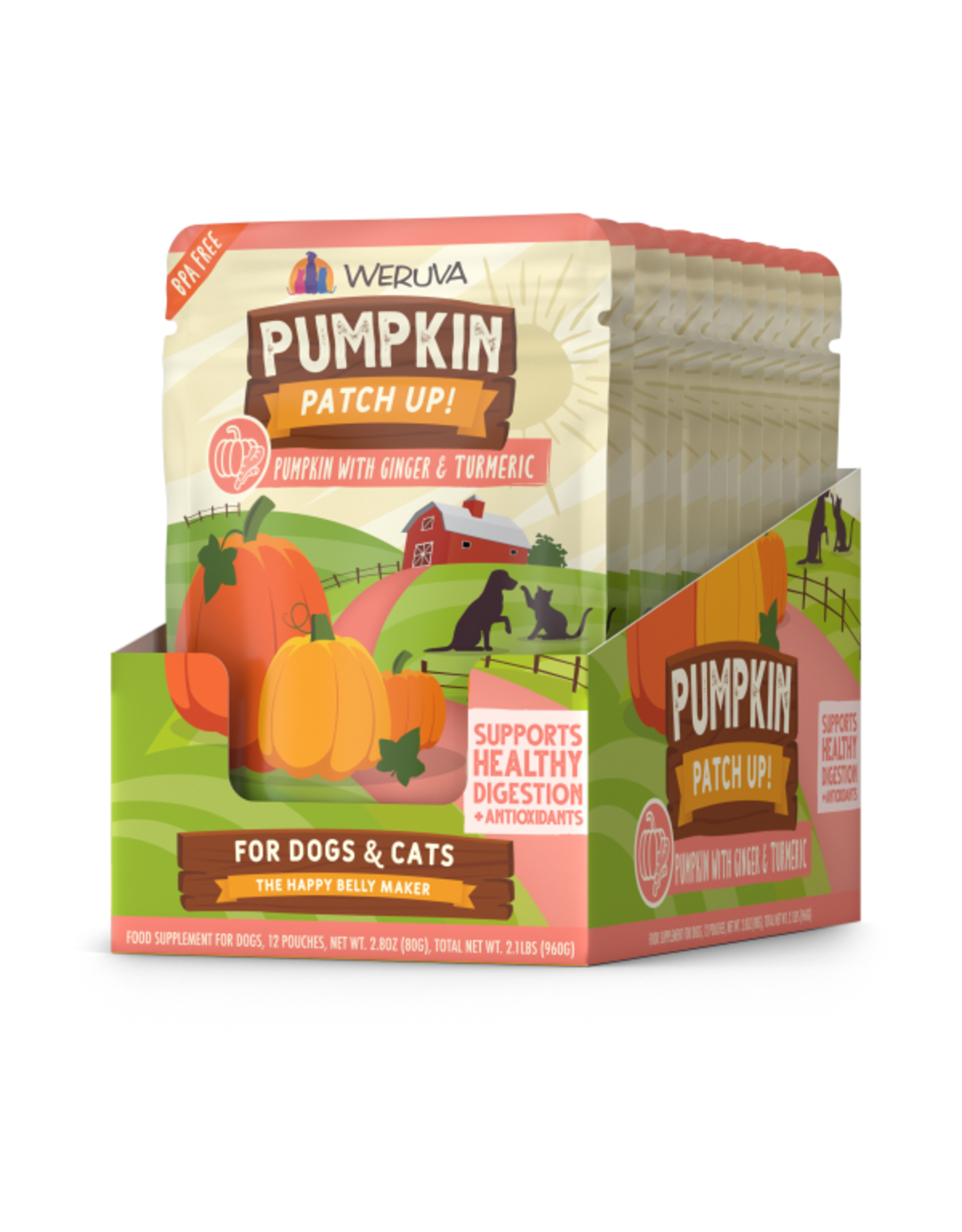 Weruva Cat/Dog Pumpkin Patch Up w Gngr&Turmric 2.8oz