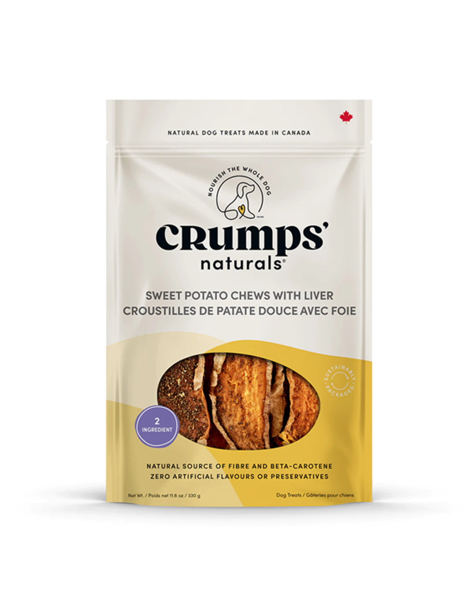 Crumps' Dog Sweet Potato & Liver Chews 11.6 oz