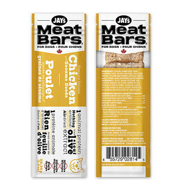 Jay's Meat Bars Chicken & Sesame 28.35GM