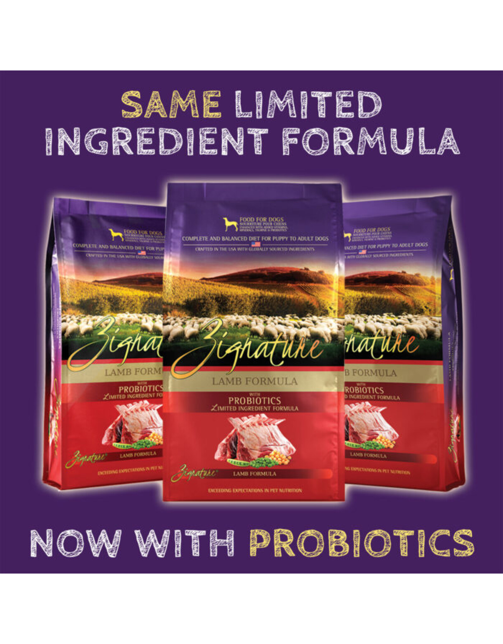 Zignature Dog LID Lamb