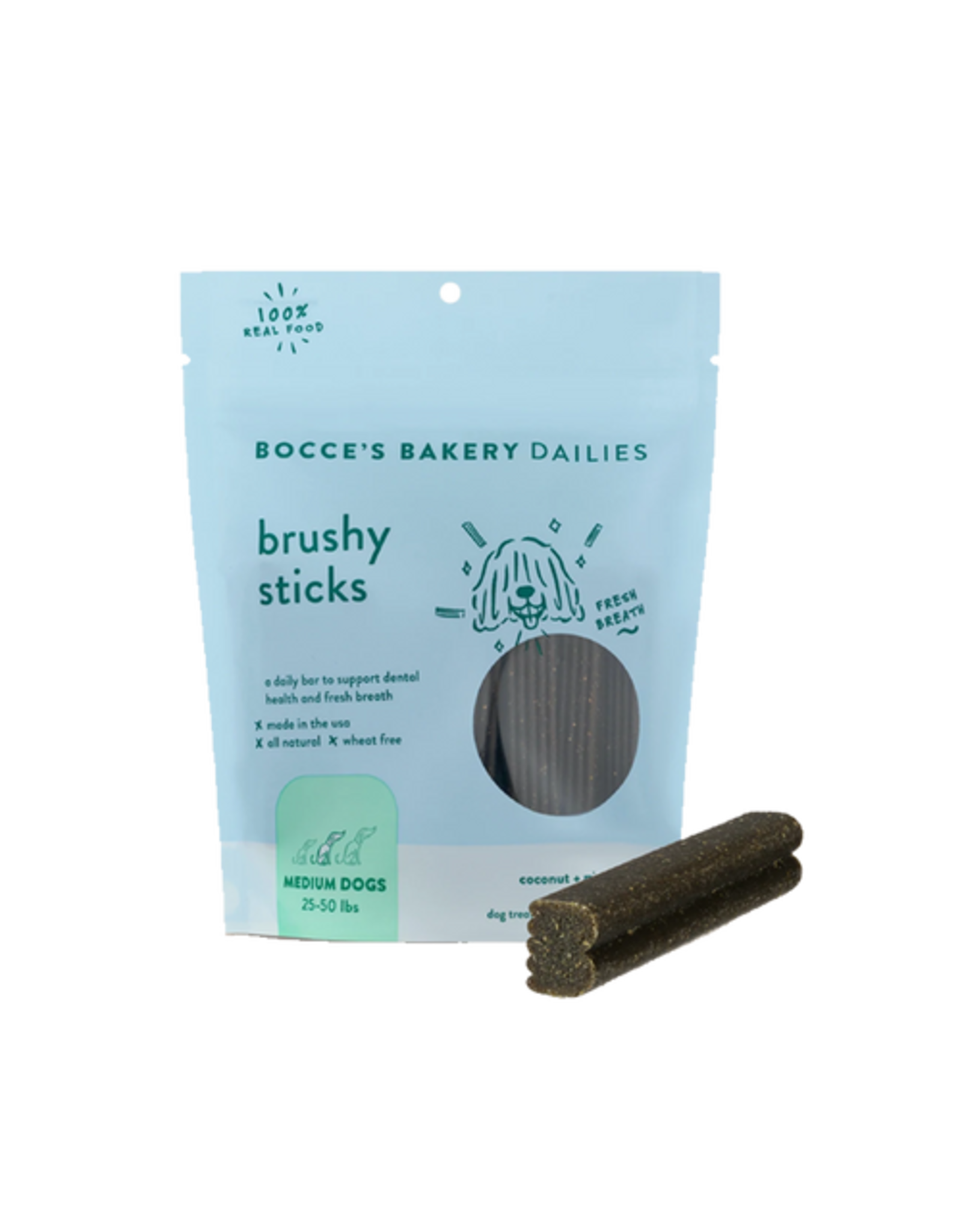 Bocce's Bakery Dog Dailies Brushy Sticks