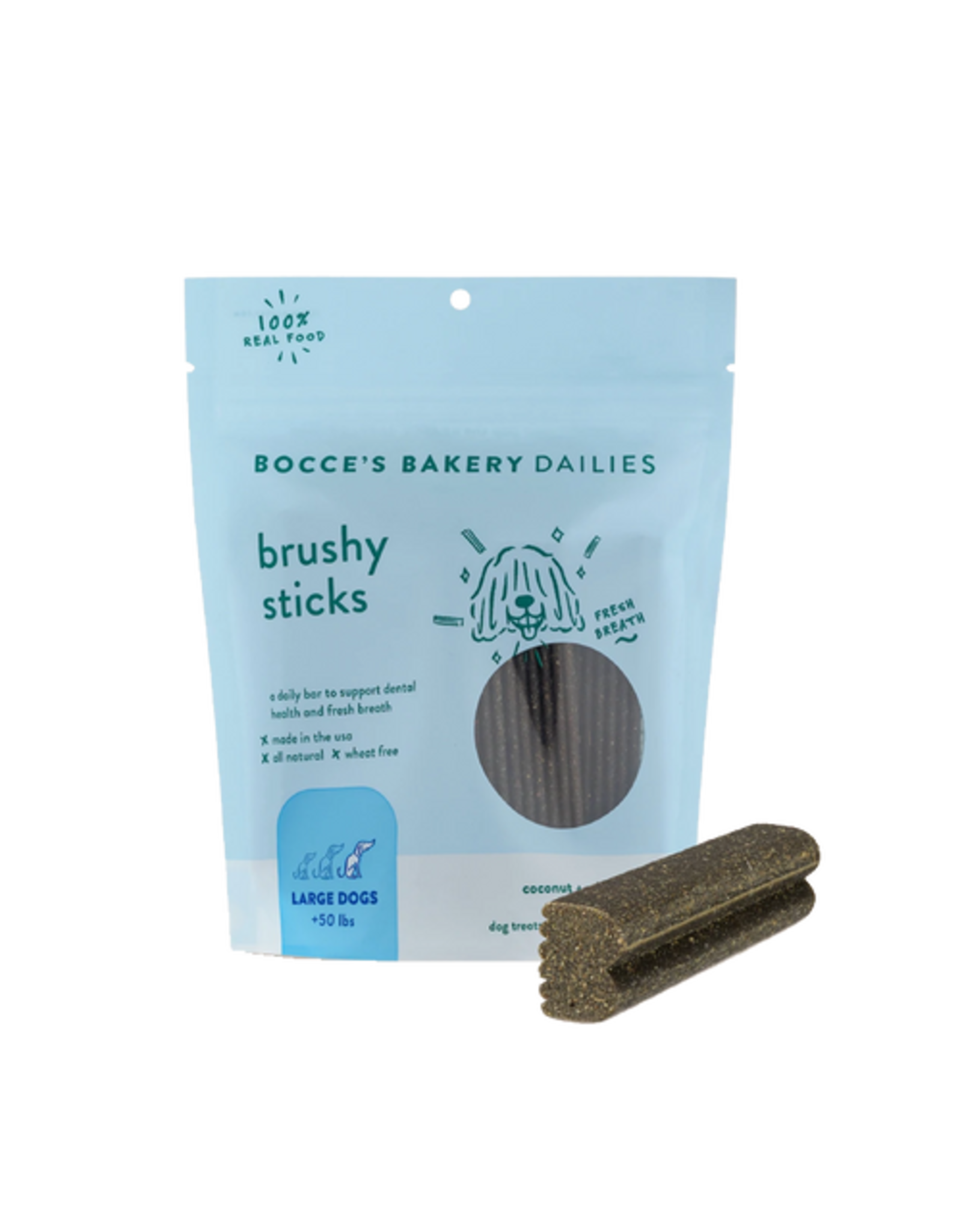 Bocce's Bakery Dog Dailies Brushy Sticks