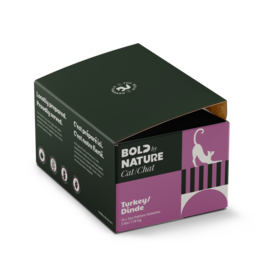 Bold by Nature Cat Turkey Patties 3lb