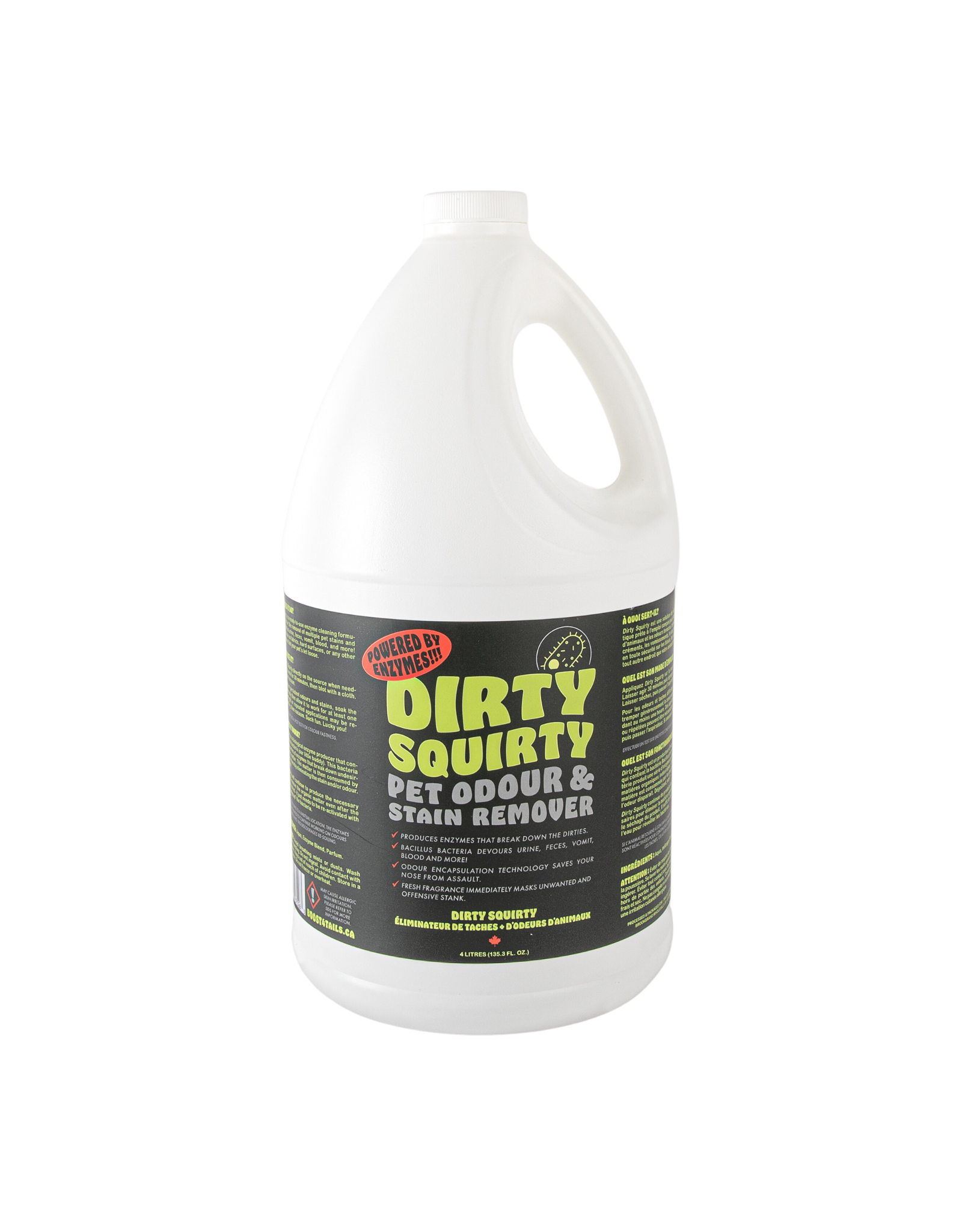 Boost4Tails Dirty Squirty Pet Odour & Stain Remover