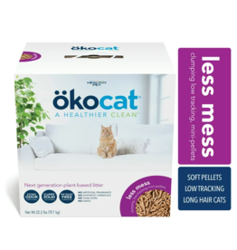 okocat Less Mess Clumping Wood Cat Litter 9.8kg