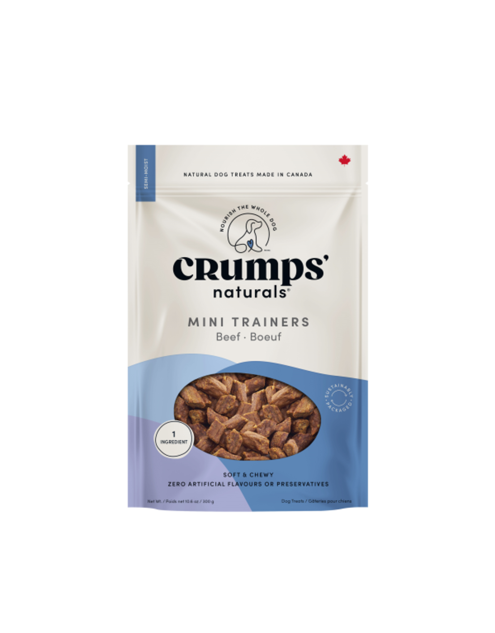 Crumps' Dog Mini Trainers Semi-Moist Beef 300g