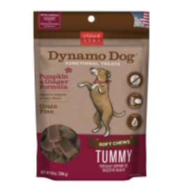 Cloud Star Dynamo Functional Soft Chews Tummy Pumpkin Ginger 14oz.