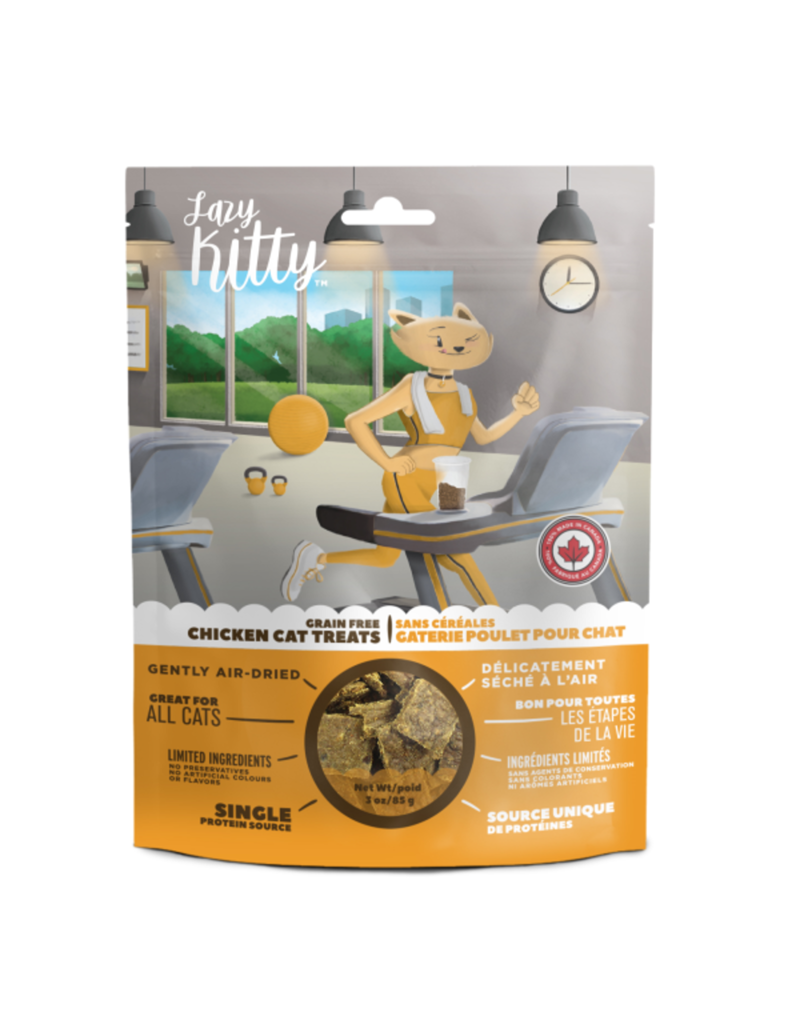 Lazy Kitty Air Dried Cat Treats Chicken 85g